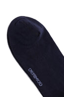 Men's Navy Blue Bamboo Socks | Derimod Men's Navy Blue Bamboo Socks | Derimod