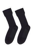 Men's Black Long Socks | Derimod Men's Black Long Socks | Derimod