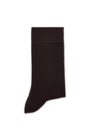 Men's Brown Bamboo Long Socks | Derimod Men's Brown Bamboo Long Socks | Derimod