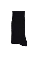 Men's Black Cotton Long Socks | Derimod Men's Black Cotton Long Socks | Derimod
