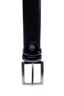 Men's Black Leather Belt | Derimod Men's Black Leather Belt | Derimod