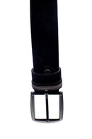 Men's Black Casual Leather Belt | Derimod Men's Black Casual Leather Belt | Derimod