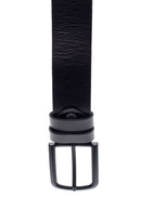 Men's Black Leather Belt | Derimod Men's Black Leather Belt | Derimod