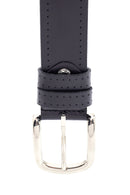 Men's Black Leather Belt | Derimod Men's Black Leather Belt | Derimod