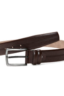 Men's Brown Leather Belt | Derimod Men's Brown Leather Belt | Derimod