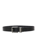 Men's Black Leather Belt | Derimod Men's Black Leather Belt | Derimod
