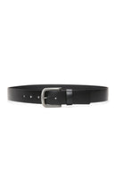 Men's Black Leather Belt | Derimod Men's Black Leather Belt | Derimod