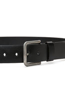 Men's Black Leather Belt | Derimod Men's Black Leather Belt | Derimod