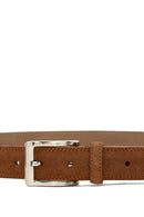Erkek Taba Süet Deri Kemer | Derimod Erkek Taba Süet Deri Kemer | Derimod