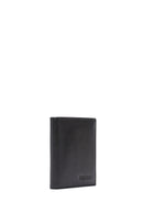 Men's Black Leather Card Holder | Derimod Men's Black Leather Card Holder | Derimod