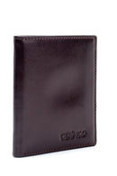 Men's Brown Leather Card Holder | Derimod Men's Brown Leather Card Holder | Derimod