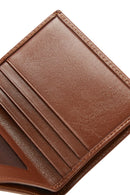 Men's Tan Leather Card Holder | Derimod Men's Tan Leather Card Holder | Derimod