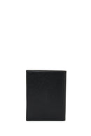Men's Black Leather Card Holder | Derimod Men's Black Leather Card Holder | Derimod
