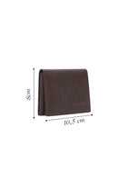 Men's Brown Leather Wallet | Derimod Men's Brown Leather Wallet | Derimod