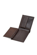 Men's Brown Leather Wallet | Derimod Men's Brown Leather Wallet | Derimod