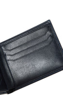Men's Navy Blue Leather Wallet | Derimod Men's Navy Blue Leather Wallet | Derimod