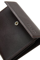 Men's Brown Leather Wallet | Derimod Men's Brown Leather Wallet | Derimod