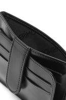 Men's Black Leather Card Holder | Derimod Men's Black Leather Card Holder | Derimod