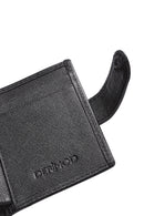 Men's Black Leather Card Holder | Derimod Men's Black Leather Card Holder | Derimod