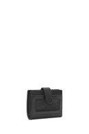 Men's Black Leather Card Holder | Derimod Men's Black Leather Card Holder | Derimod