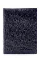 Men's Navy Blue Leather Card Holder | Derimod Men's Navy Blue Leather Card Holder | Derimod