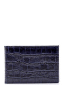 Men's Leather Crocodile Patterned Wallet | Derimod Men's Leather Crocodile Patterned Wallet | Derimod