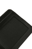 Men's Black Blue Leather Card Holder | Derimod Men's Black Blue Leather Card Holder | Derimod