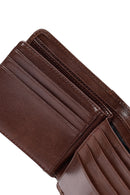 Men's Brown Leather Wallet | Derimod Men's Brown Leather Wallet | Derimod