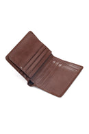 Men's Brown Leather Wallet | Derimod Men's Brown Leather Wallet | Derimod