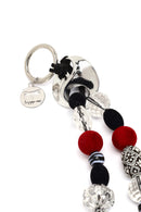 Women's Black Beaded Metal Charm | Derimod Women's Black Beaded Metal Charm | Derimod