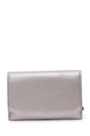Women's Metallic Gray Wallet | Derimod Women's Metallic Gray Wallet | Derimod