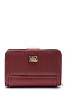 Women's Burgundy Wallet | Derimod Women's Burgundy Wallet | Derimod