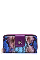 Women's Crocodile Pattern Wallet | Derimod Women's Crocodile Pattern Wallet | Derimod