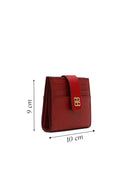 Woman Red Printed Cardholder | Derimod Woman Red Printed Cardholder | Derimod