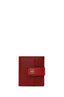 Woman Red Printed Cardholder | Derimod Woman Red Printed Cardholder | Derimod
