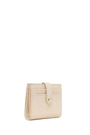 Woman Cream Cardholder | Derimod Woman Cream Cardholder | Derimod