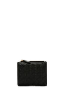 Women's Black Knit Wallet | Derimod Women's Black Knit Wallet | Derimod