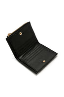 Women's Black Knit Wallet | Derimod Women's Black Knit Wallet | Derimod