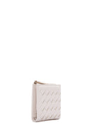 Women's Cream Knit Wallet | Derimod Women's Cream Knit Wallet | Derimod