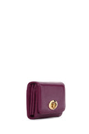 Women's Purple Patent Leather Wallet | Derimod Women's Purple Patent Leather Wallet | Derimod