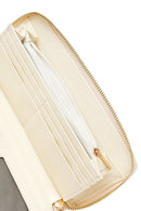 Women's Cream Hanger Detailed Wallet | Derimod Women's Cream Hanger Detailed Wallet | Derimod
