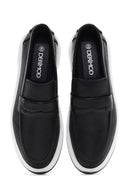 Men's Black Leather Loafer | Derimod Men's Black Leather Loafer | Derimod