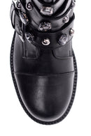 Women's Stone Detailed Boots | Derimod Women's Stone Detailed Boots | Derimod