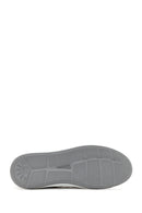 Men's White Lace-up Leather Sneaker | Derimod Men's White Lace-up Leather Sneaker | Derimod