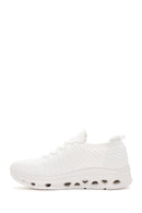 Derimod Zero Women's White Lace-Up Thick Soled Sneaker | Derimod Derimod Zero Women's White Lace-Up Thick Soled Sneaker | Derimod