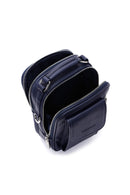 Men's Navy Blue Crossbody Bag | Derimod Men's Navy Blue Crossbody Bag | Derimod