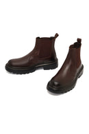 Men's Brown Leather Chelsea Boot | Derimod Men's Brown Leather Chelsea Boot | Derimod