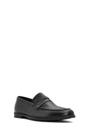 Erkek Siyah Deri Casual Loafer | Derimod Erkek Siyah Deri Casual Loafer | Derimod