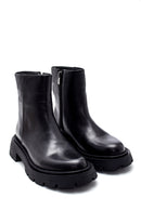 Women's Leather Matte Zipper Boots | Derimod Women's Leather Matte Zipper Boots | Derimod
