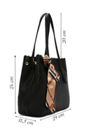 Women's Black Long Strap Shoulder Bag | Derimod Women's Black Long Strap Shoulder Bag | Derimod